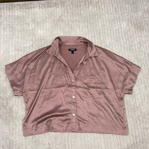Express Mauve Sleepwear Top Size L
